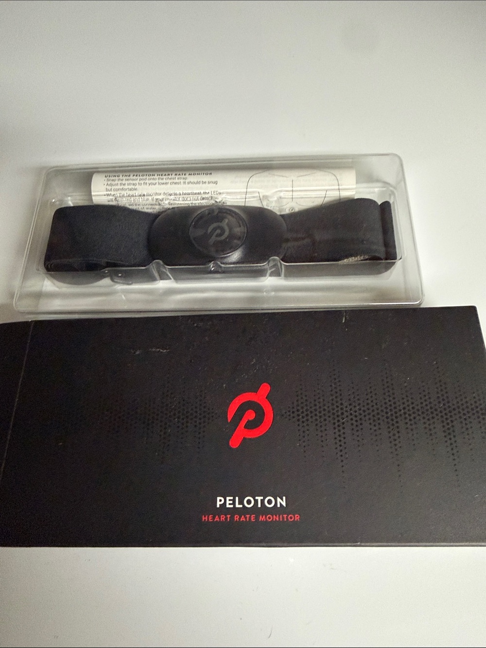 Peloton heart rate monitor